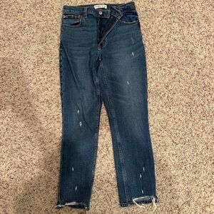 Abercrombie & Fitch Dark Blue Skinny Jeans